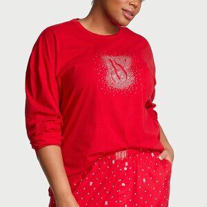 NWT Victoria's Secret Long Sleeve Pajama Shirt